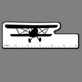 6" RULER W/ Biplane Silhouette